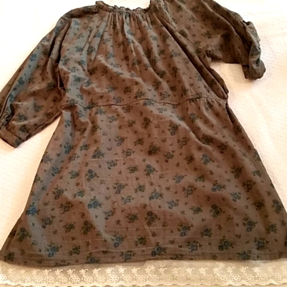 Simply Be Boho/Vintage Babydoll Tunic, Size 12 - Picture 3 of 9